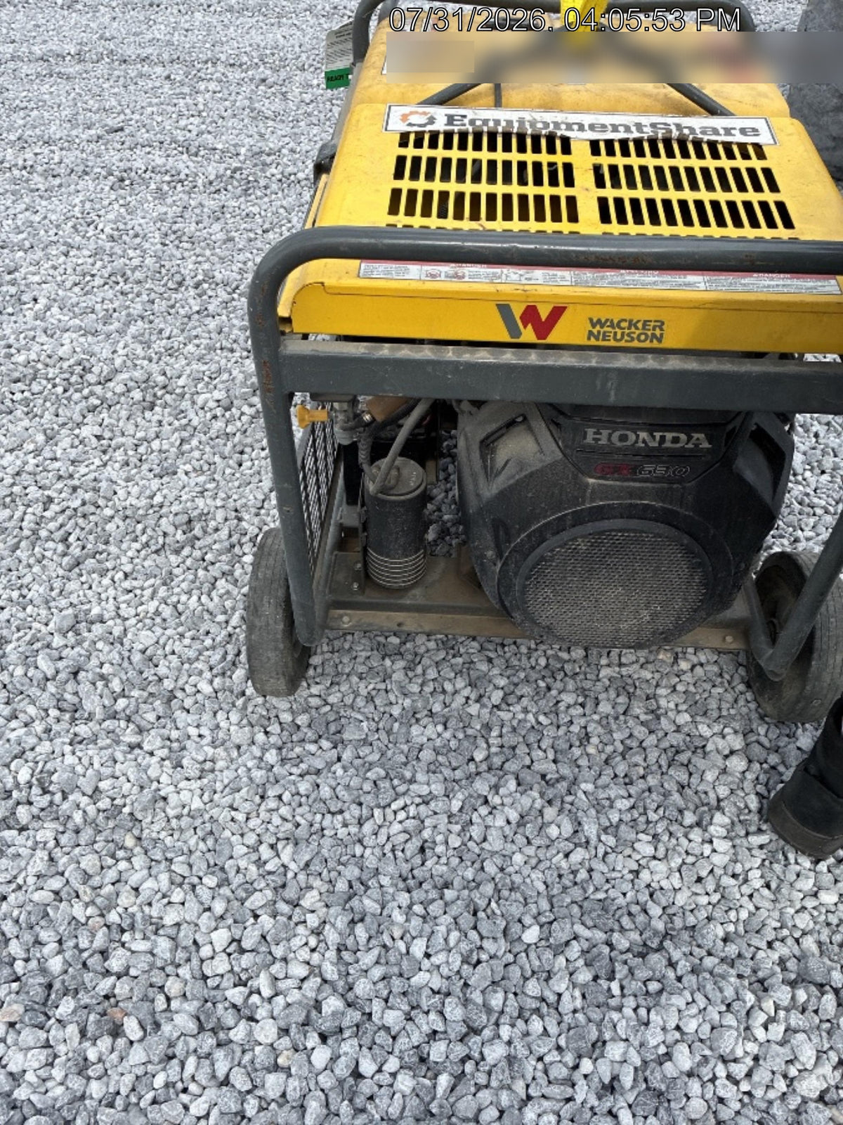 2020 WACKER NEUSON GPS9700V