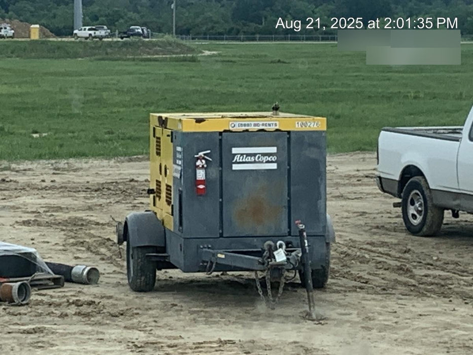 2020 ATLAS COPCO PAS 150 HF CS Enclosed