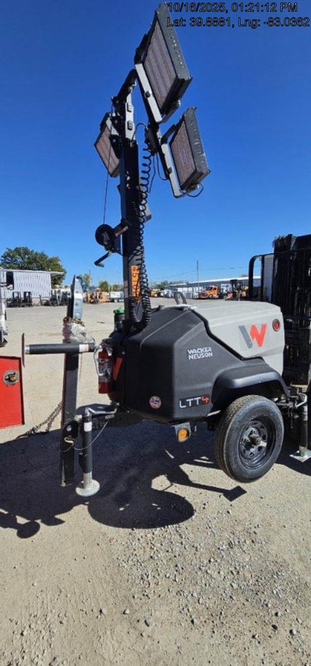 2024 Wacker Neuson LTT4 Diesel, Kohler KDW702, Deep Sea Controller, Auto Start, LED 320W, Bypass Outlet, T3