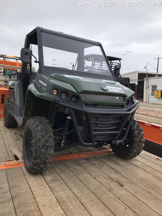 2021 Yanmar YU1000 Canopy, Steel Wheel, Poly WindShield, Beacon, Backup Alarm
