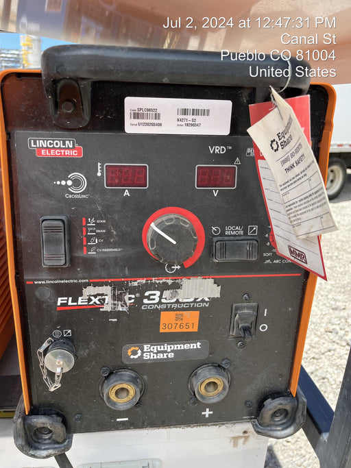 2023 LINCOLN ELECTRIC FLEXTEC 350X