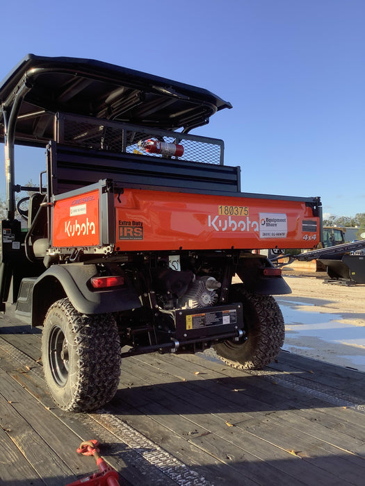 2021 Kubota RTV-X1140W-H Plastic Canopy, Windshield Acrylic Clear, LED Strobe Light, Wire Harness Kit, Back up Alarm