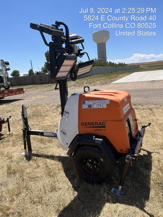 2024 Generac MLT2 Diesel, Flex Switch 120V Input, Powerzone Controller, 
(4) 320W LED Lights, 4kW Generator, 39.9 Gal Fuel Tank, 2" Ball, T3