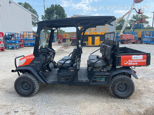 Kubota RTV-X1140W-H Kubota RTVX1140WH 4wd Utility Cart, LED Strobe, Windshield Tempered Glass, Pastic Canopy, Wire Harness Kit, Backup Alarm