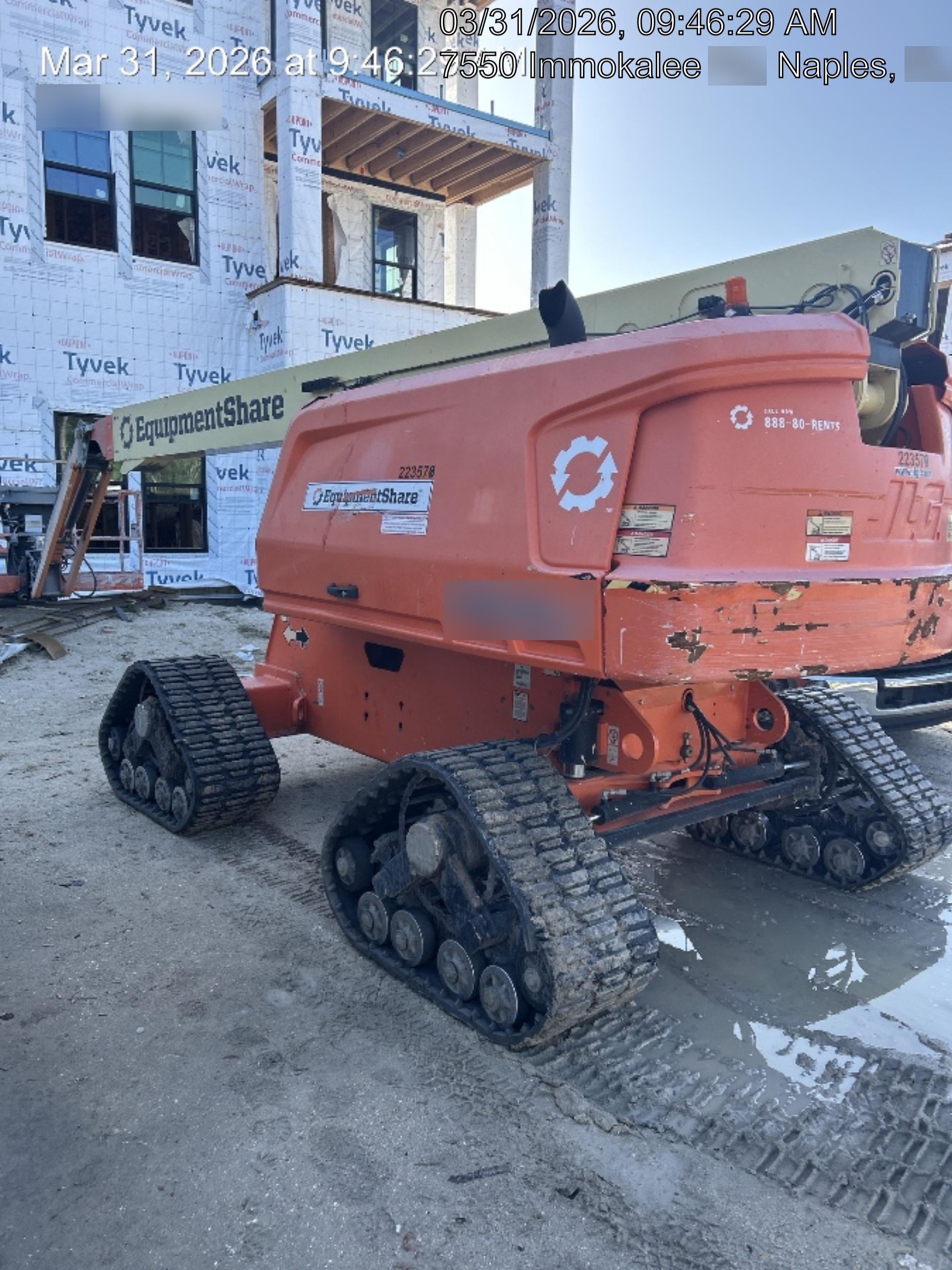 2022 JLG 660SJ Quad Track