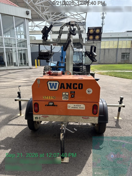 2023 Wanco WLTT-4MM4K Diesel, Deep Sea Controller, Shore Power Plug, Auto Start, (4) 350W LED Floodlights, 4kW Generator, 60 Gal Fuel Tank, 2" Ball, T3
