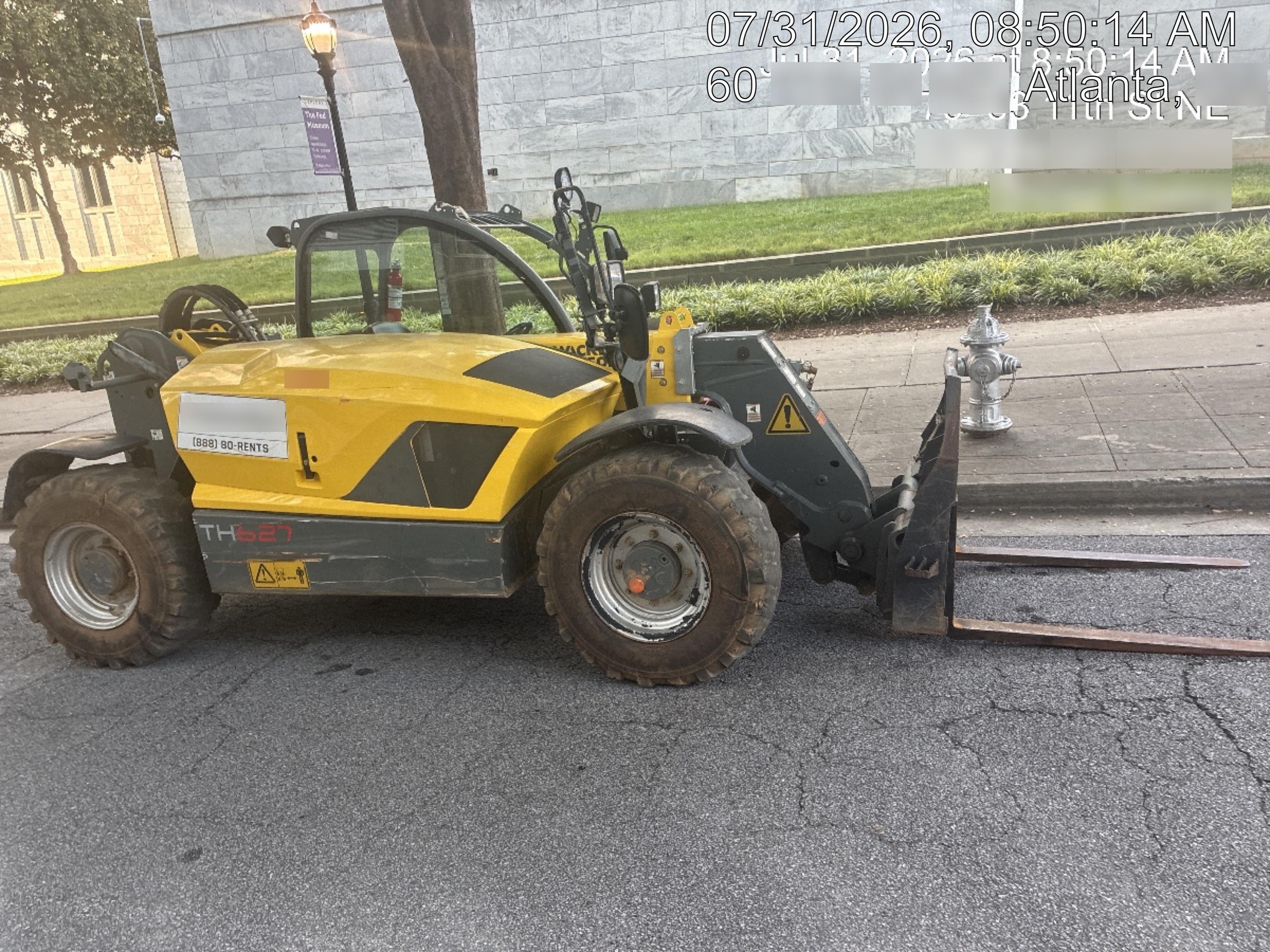 2019 WACKER NEUSON TH627