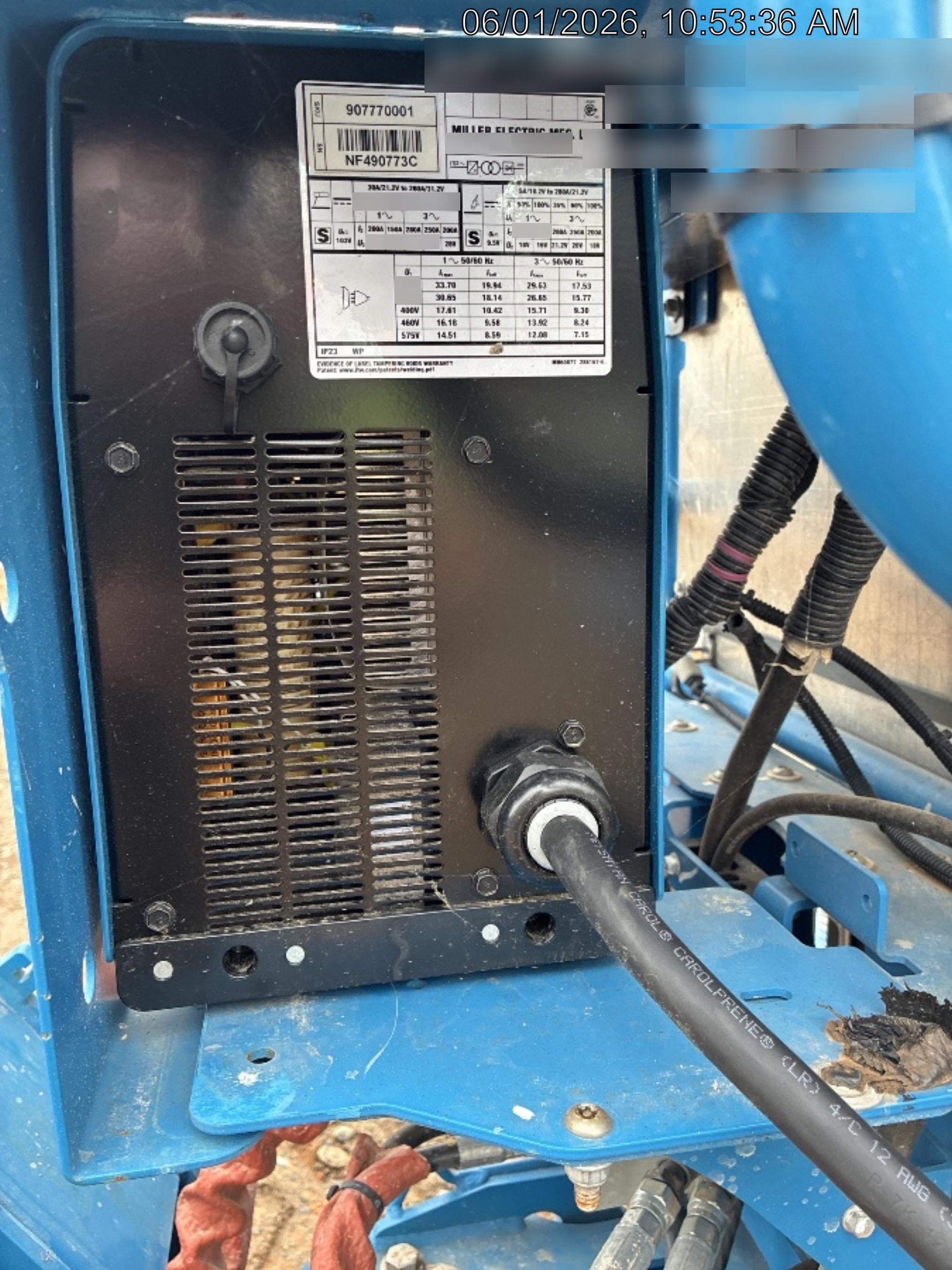 2026 MILLER ELECTRIC CST-282