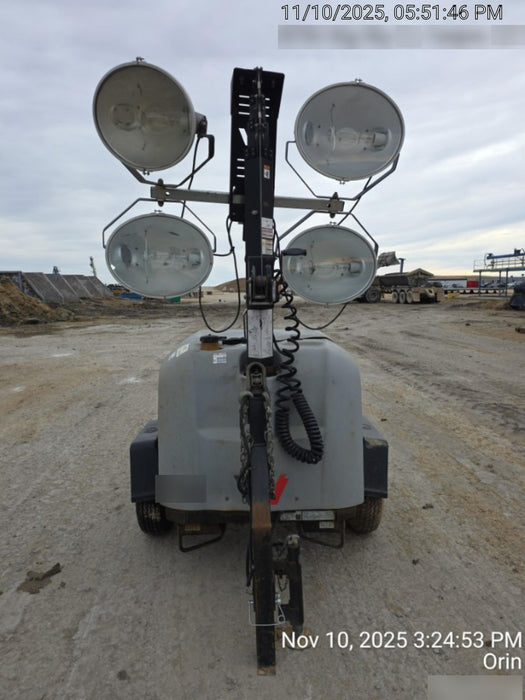2018 Wacker Neuson LTV6K-MH Wacker Neuson LTV6K Mobile Light Tower w/Fuel Level Sensor Installed