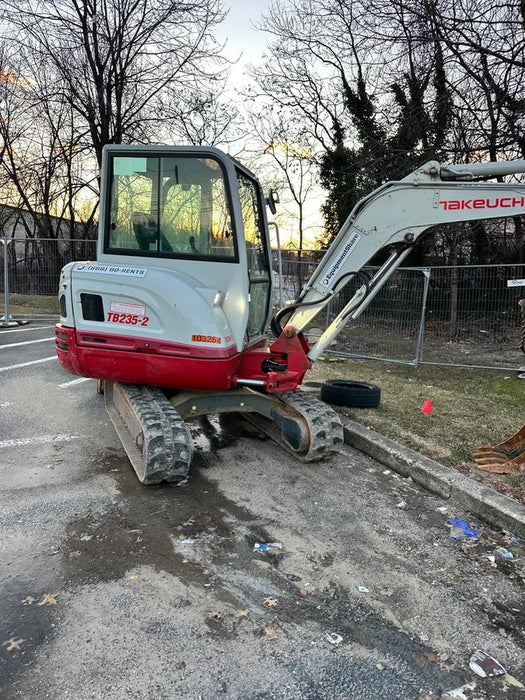 2020 Takeuchi TB235-2CR Cab/Heat/Air, Rubber Tracks, Manual TAG QC