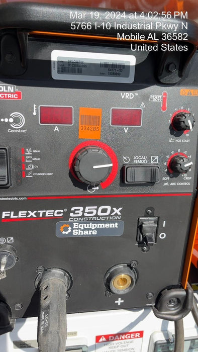 2023 LINCOLN ELECTRIC FLEXTEC 350X