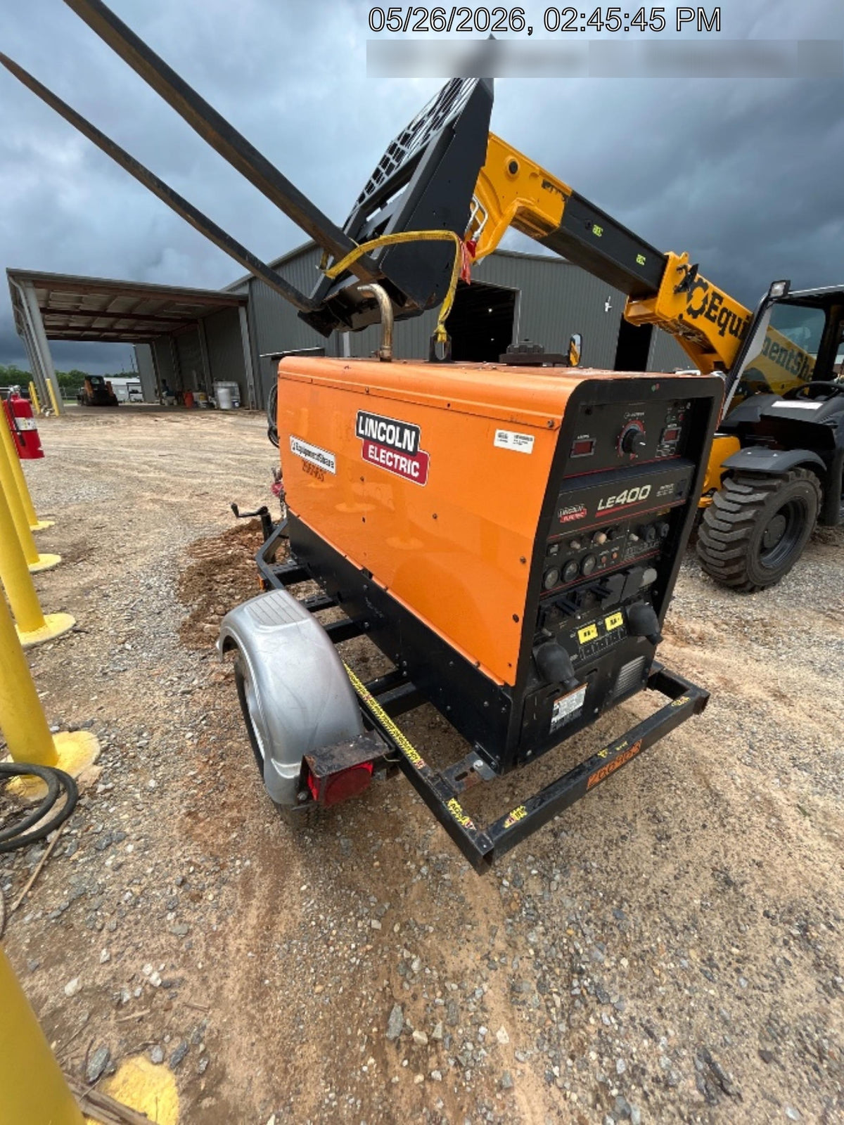 2022 Lincoln Electric LE400 Kubota V1505, Trlr, Cable Rack, Light Kit, ES Decals, T3