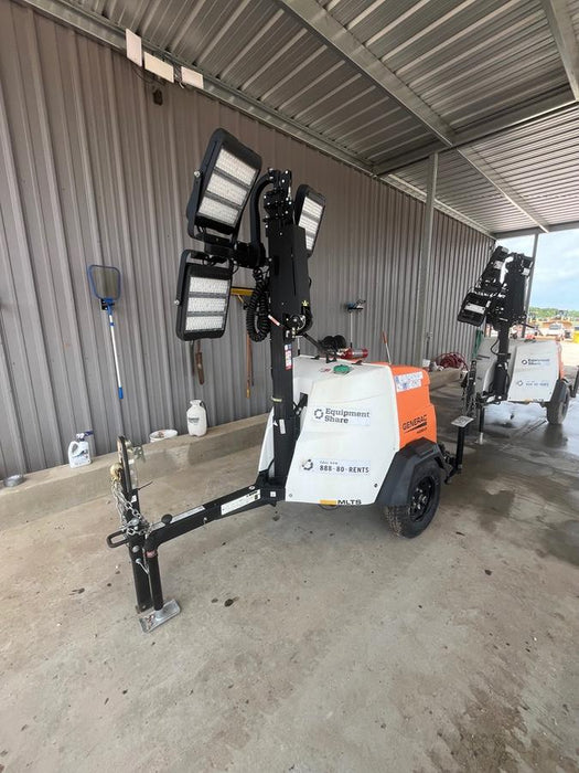 2024 Generac MLT2 Diesel, Flex Switch 120V Input, Powerzone Controller, 
(4) 320W LED Lights, 4kW Generator, 39.9 Gal Fuel Tank, 2" Ball, T3