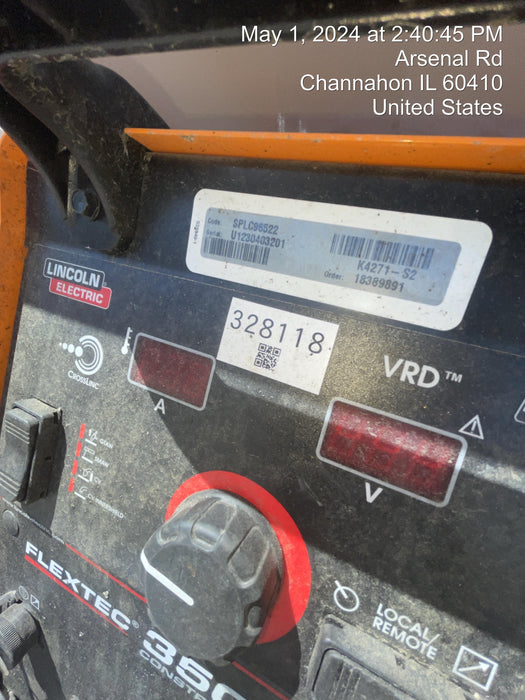 2023 LINCOLN ELECTRIC FLEXTEC 350X