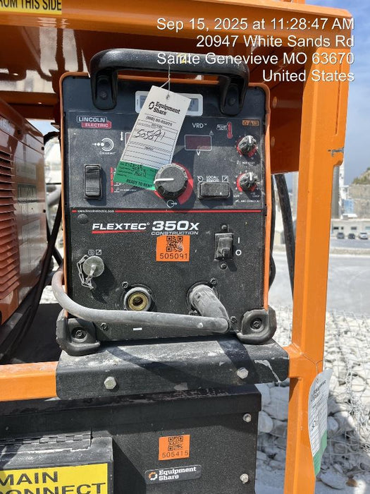 2025 LINCOLN ELECTRIC FLEXTEC 350X