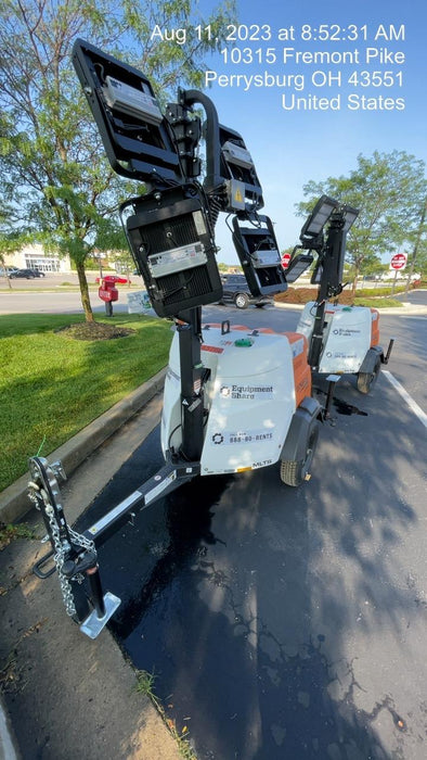 2023 Generac MLT2 Diesel, Flex Switch 120V Input, Powerzone Controller, (4) 320W LED Lights, 4kW Generator, 39.9 Gal Fuel Tank, 2" Ball, T3