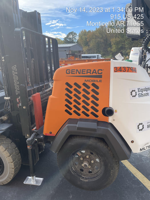 2023 Generac MLT2 Diesel, Flex Switch 120V Input, Powerzone Controller, (4) 320W LED Lights, 4kW Generator, 39.9 Gal Fuel Tank, 2" Ball, T3