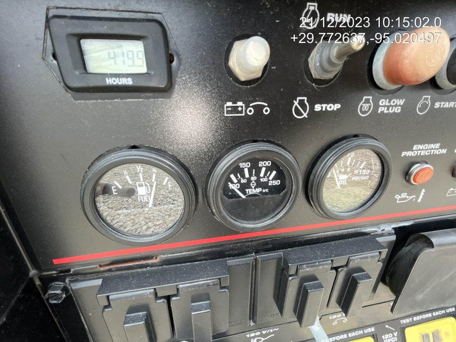 2022 Lincoln Electric LE400 Kubota V1505, Trlr, Cable Rack, Light Kit, ES Decals, T3