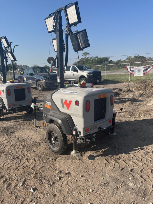 2024 Wacker Neuson LTT4 Diesel, Kohler KDW702, Deep Sea Controller, Auto Start, LED 320W, Bypass Outlet, T3