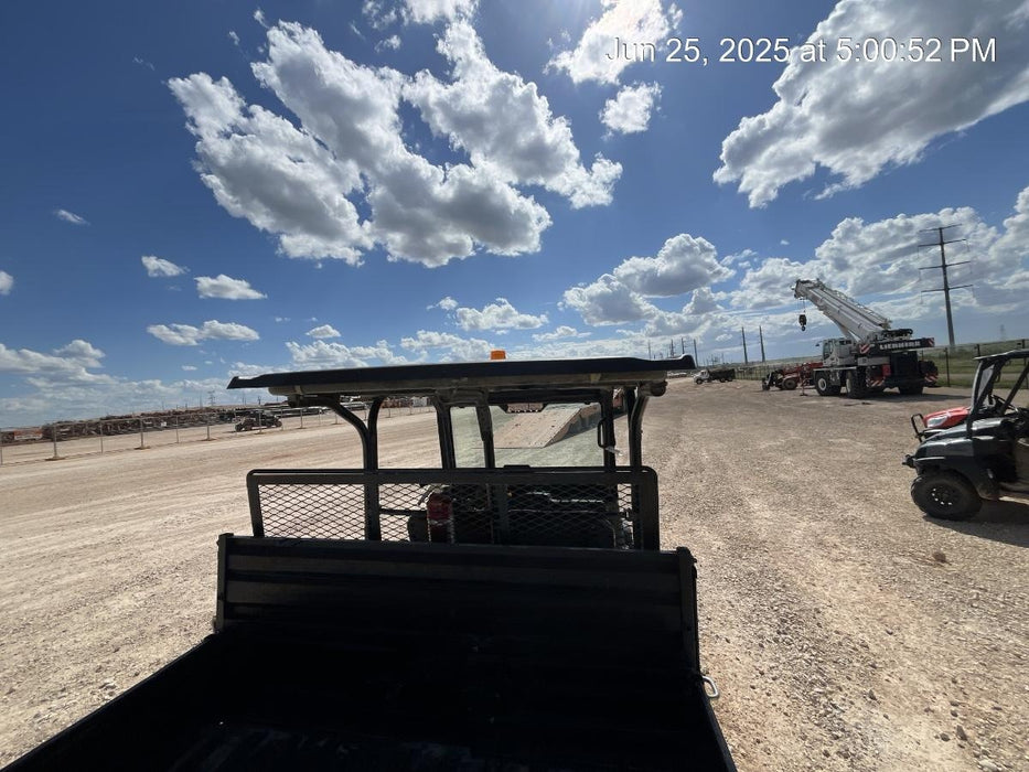 2019 Kubota RTV-X1140W-H 4wd Utility Cart, 4 Seat, Diesel, LED Strobe, Windshield Tempered Glass, Plastic Canopy, Wire Harness Kit, Backup Alarm