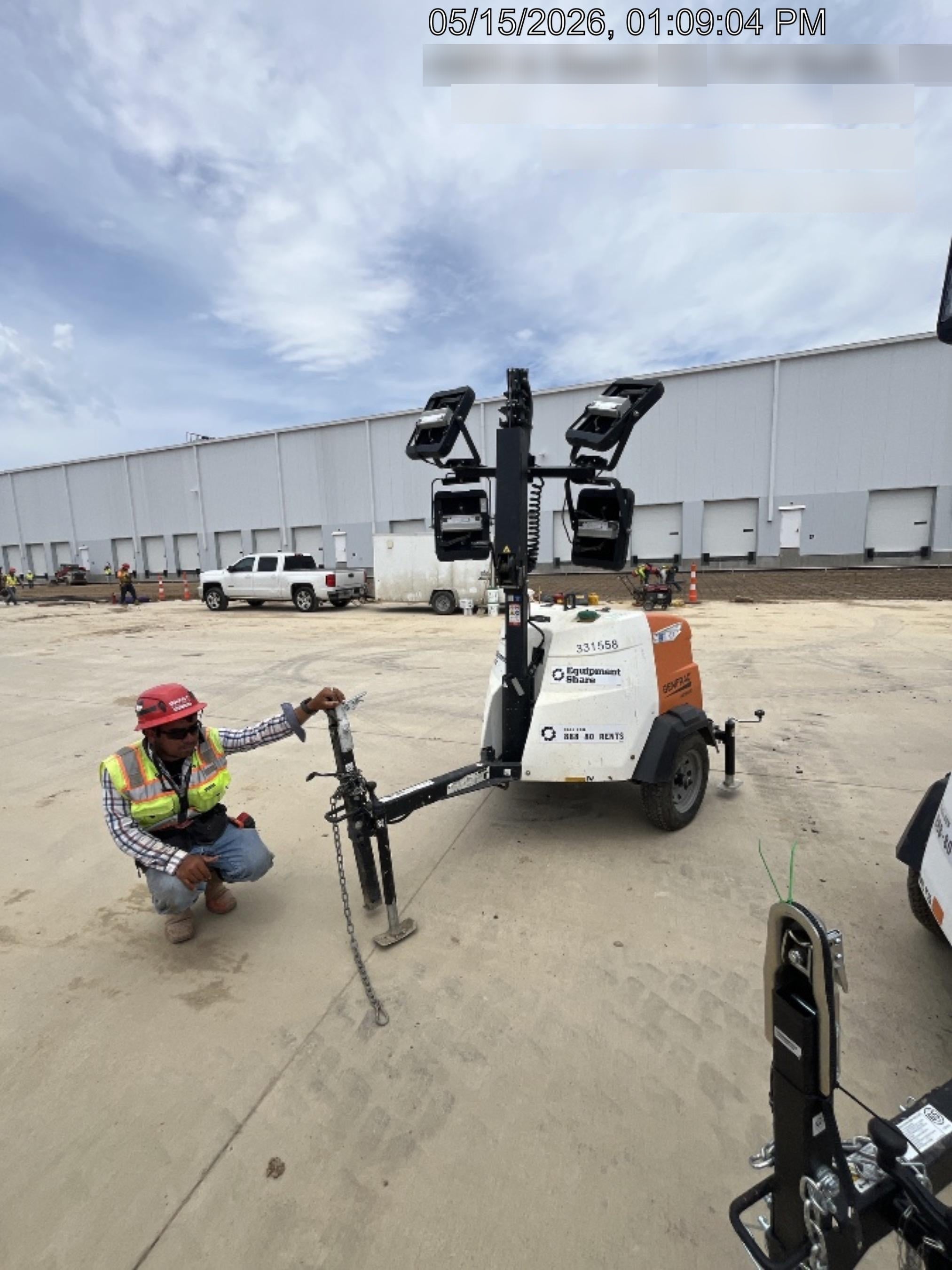 2023 Generac MLT2 Diesel, Flex Switch 120V Input, Powerzone Controller, (4) 320W LED Lights, 4kW Generator, 39.9 Gal Fuel Tank, 2" Ball, T3