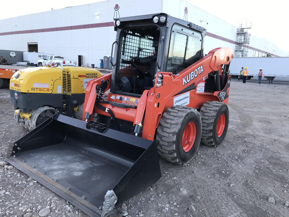 2020 Kubota SSV75PHC Wheeled, Cab/Heat/Air, Hydraulic Quick Coupler
