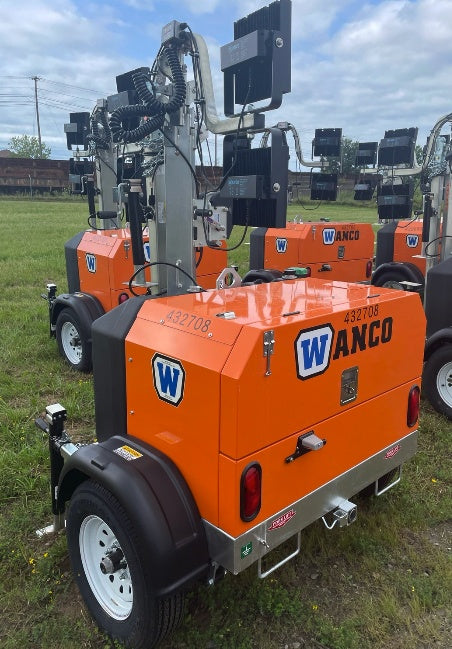 2024 Wanco WLTT-4MM4K Diesel, Deep Sea Controller, Shore Power Plug, Auto Start, (4) 350W LED Floodlights, 4kW Generator, 60 Gal Fuel Tank, 2" Ball, T3