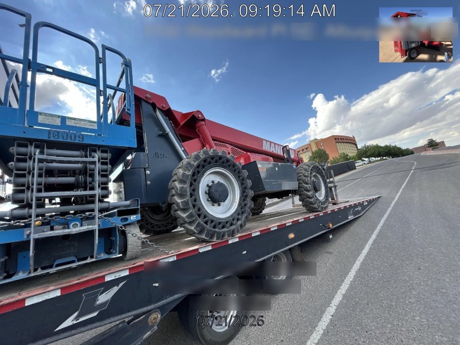 2019 Manitou MTA10055 MTA10055 - 120 HP T4, Canopy, Worklights/Strobe, Beacon, 66" Carriage, 60" Forks, Solid Tires, Lift Hook, Aux Hydraulics