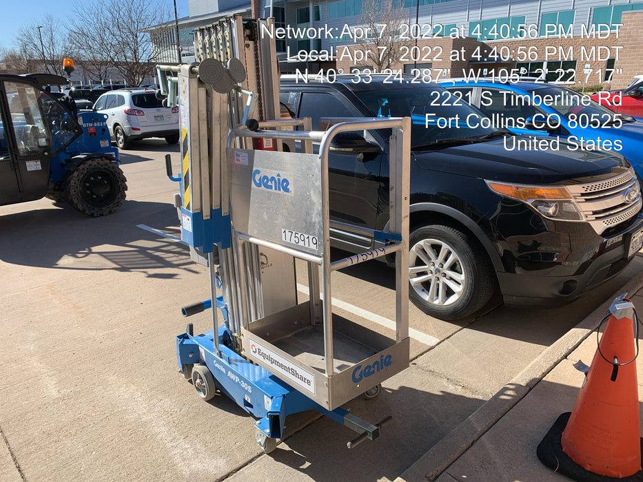 2021 GENIE AWP-30S DC