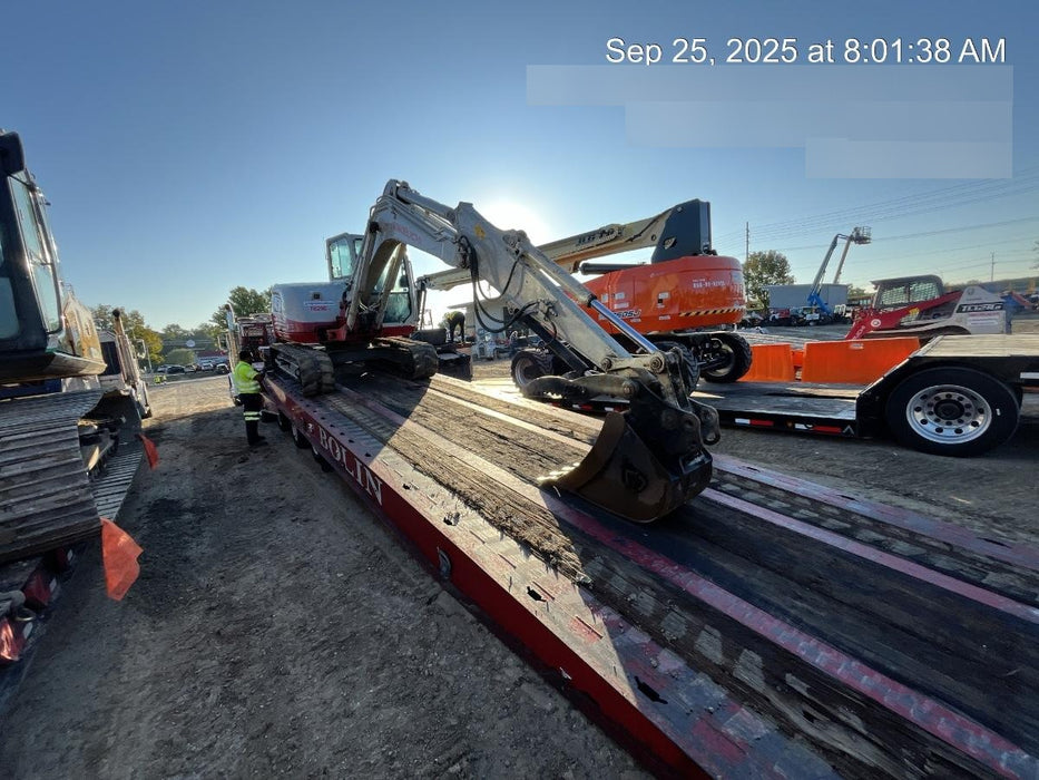 2019 Takeuchi TB290 Cab/Heat/AC Rubber tracks, Dozer blade, Travel alarm, Auxiliary hydraulics w/Manual QC, Hydraulic thumb, 18", 24", and 36" Buckets