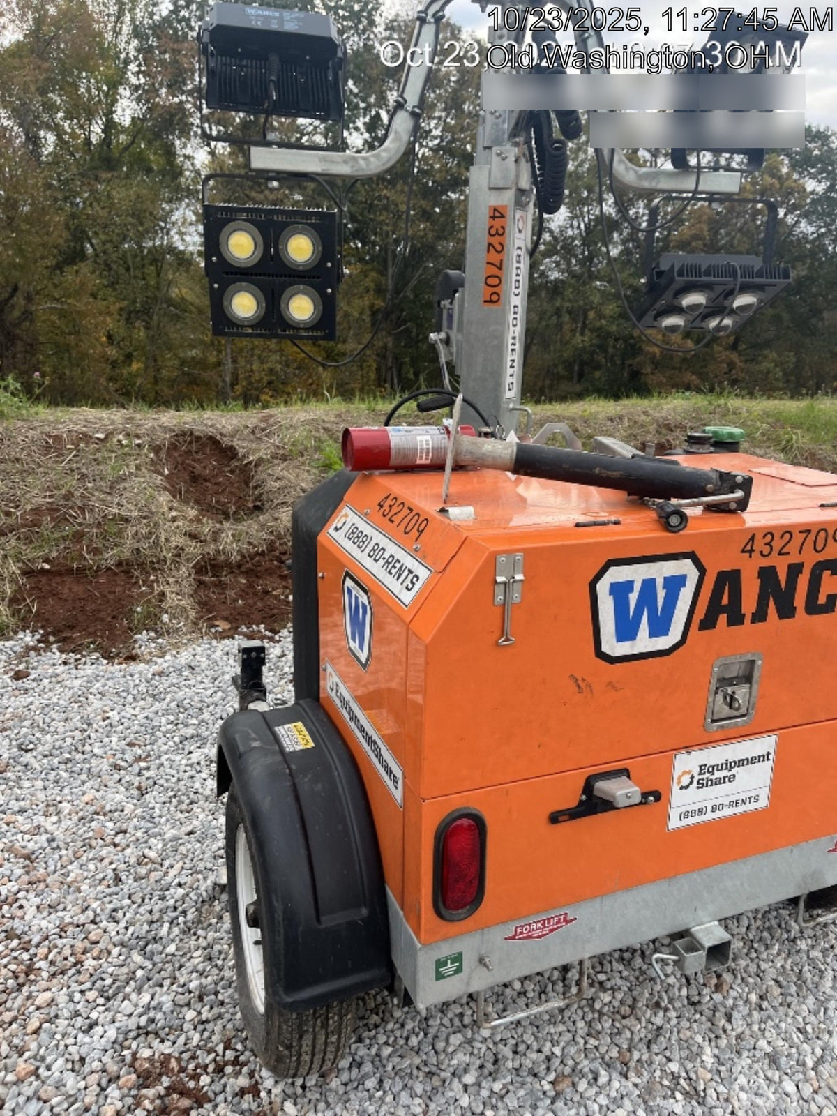 2024 Wanco WLTT-4MM4K Diesel, Deep Sea Controller, Shore Power Plug, Auto Start, (4) 350W LED Floodlights, 4kW Generator, 60 Gal Fuel Tank, 2" Ball, T3