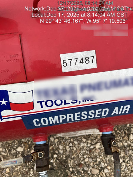 2025 TEXAS PNEUMATIC TOOLS, INC. TX-5AMF