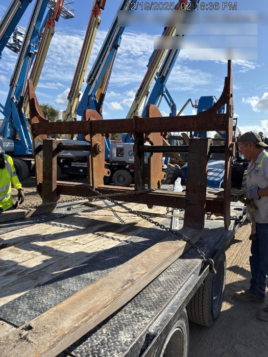 2014 WERK-BRAU 96" Loader Fork Carriage - Werk-Brau