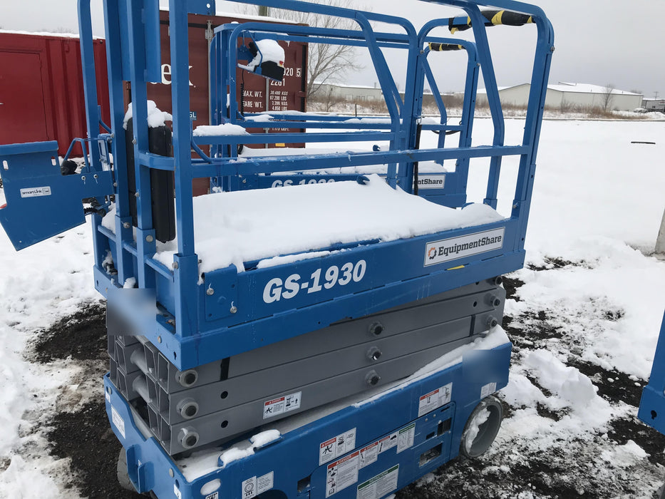 2019 Genie GS-1930 Fixed rails with chain Entry