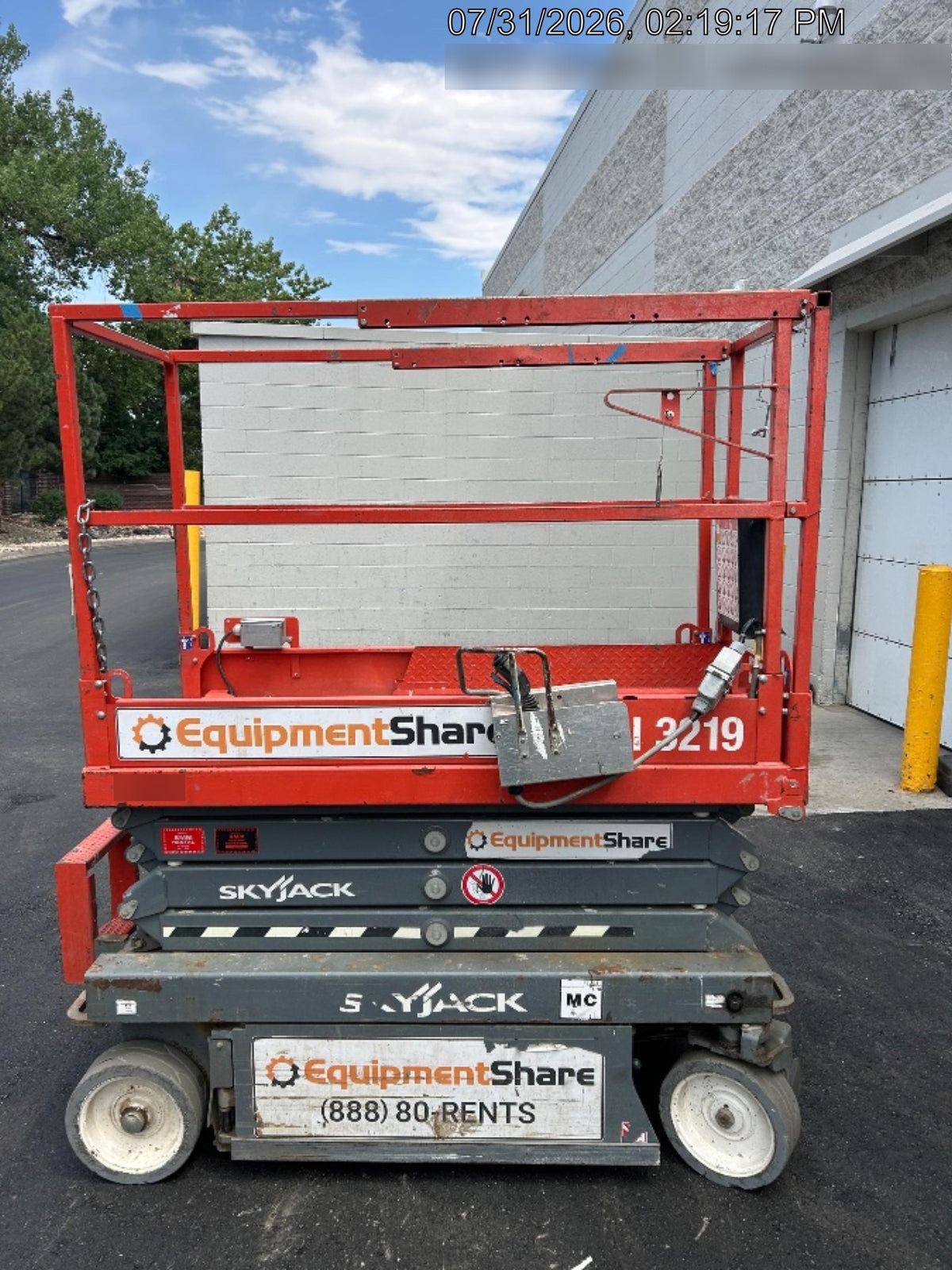 2018 SKYJACK SJIII-3219