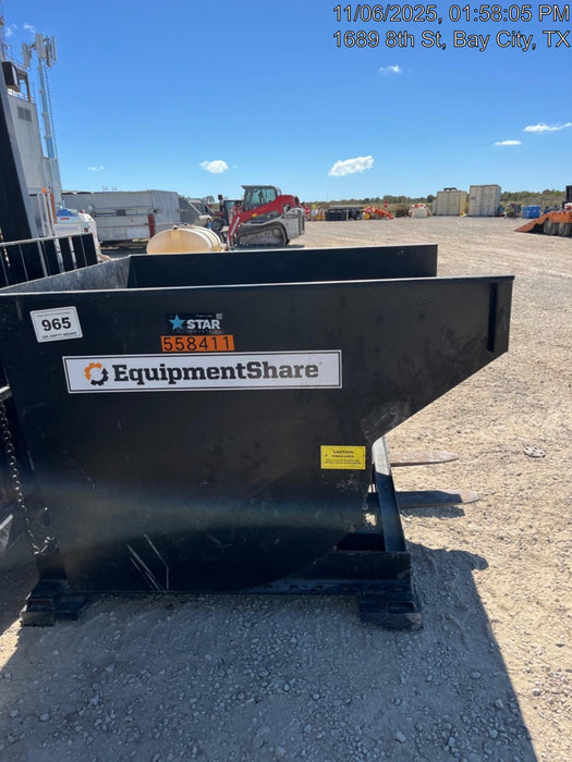 2025 STAR INDUSTRIES M-1820 - Self-Dump Hopper