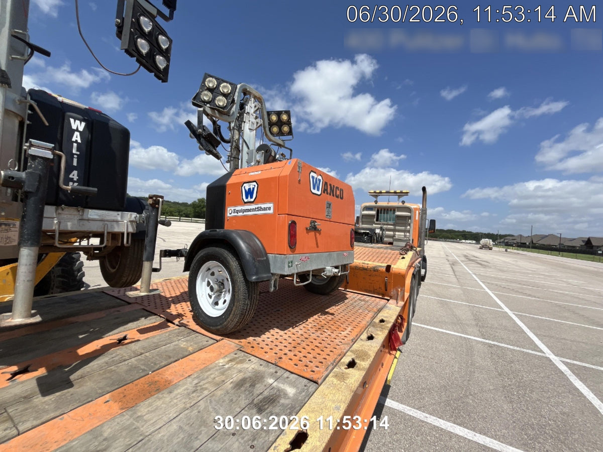 2024 Wanco WLTT-4MM4K Diesel, Deep Sea Controller, Shore Power Plug, Auto Start, (4) 350W LED Floodlights, 4kW Generator, 60 Gal Fuel Tank, 2" Ball, T3