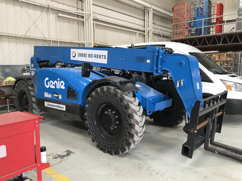 2020 Genie GTH-844 Canopy, Solid Tires, Work Lights, Beacon, Aux Hydraulics, Back up Alarm, Lifting Eye
