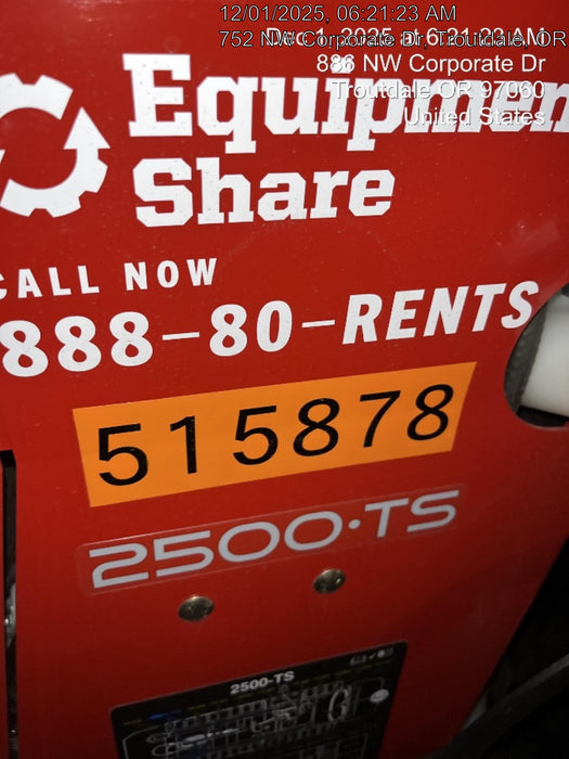 2025 TORO MBTX 2500-TS