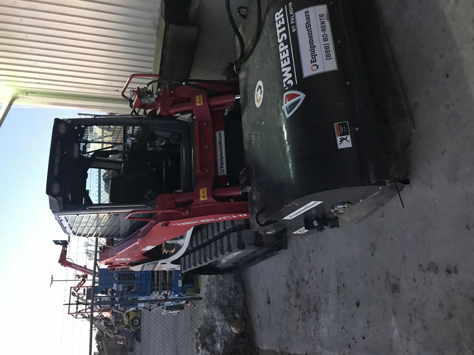 2019 Takeuchi TL12V2C ROPS/FOPS Cab, Heat/AC, Defroster, Rubber Tracks, Back-up Alarm, Front & Rear Working Lights, Auxiliary Hydraulics, Two-Speed Travel, Electronic Monitoring System, Hydraulic Universal Quick Hitch w/80" HD Dirt Bucket with 9 Teeth 24.0 cu.ft. Capacity