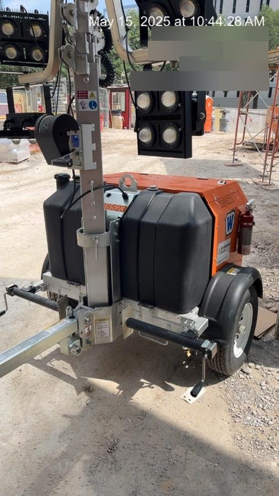 2024 Wanco WLTT-4MM4K Diesel, Deep Sea Controller, Shore Power Plug, Auto Start, (4) 350W LED Floodlights, 4kW Generator, 60 Gal Fuel Tank, 2" Ball, T3