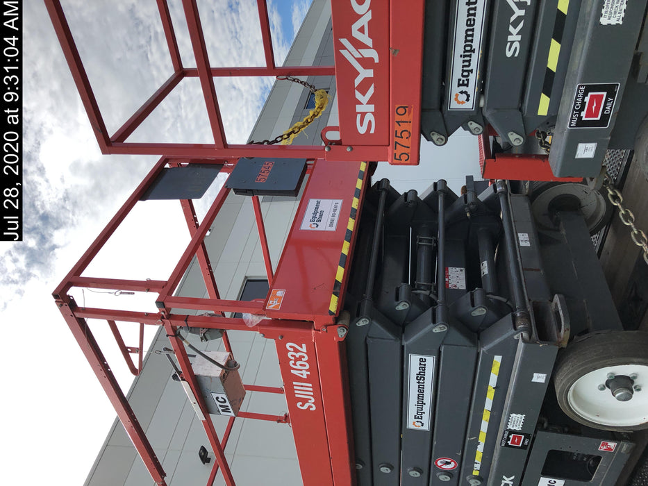 2016 Skyjack SJIII-4632 Standard Rental Specs