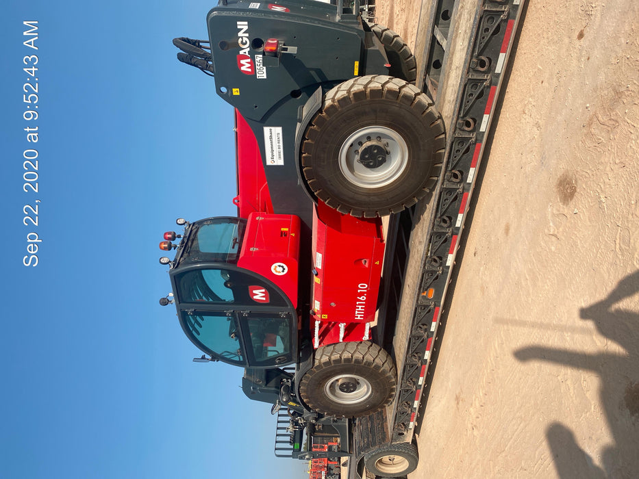 2020 Magni HTH 16.10 Cab/Heat/Air, LED Lights Front and Back, LED Boom Lights and Camera
