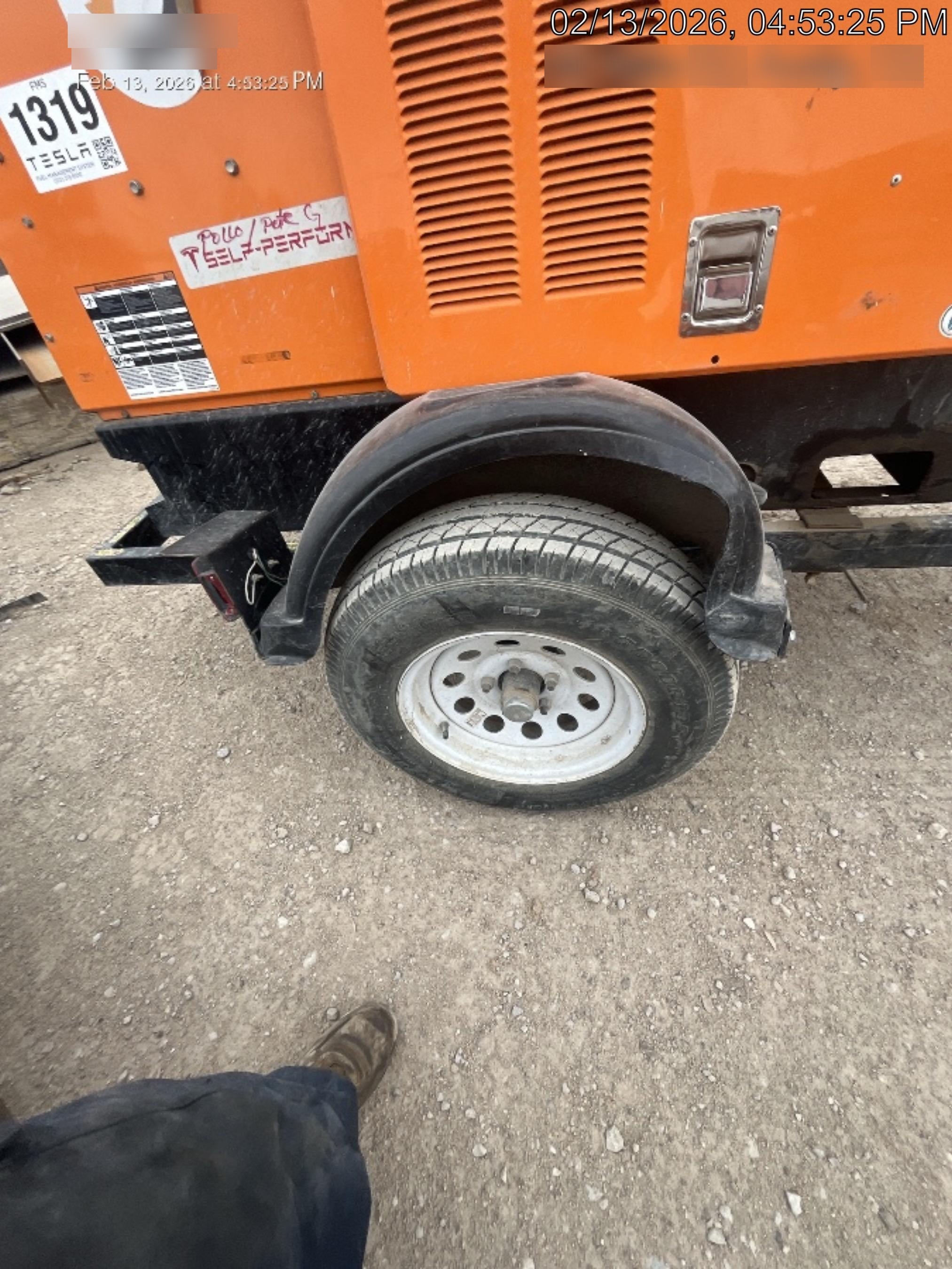 2021 Lincoln Electric Vantage 549X Ready Pak 3, ORANGE (includes trailer, cable rack, fender light kit)