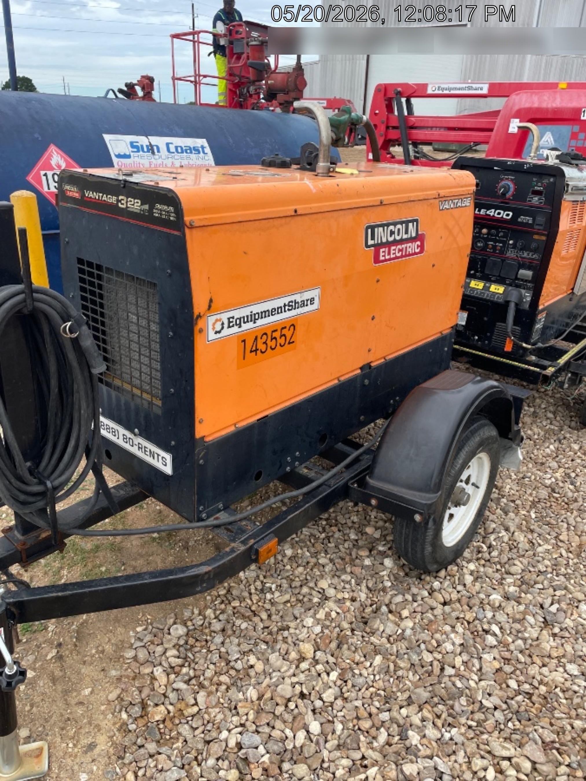 2021 Lincoln Electric Vantage 322 VANTAGE 322 READY-PAK 3
(EQUIPMENTSHARE)