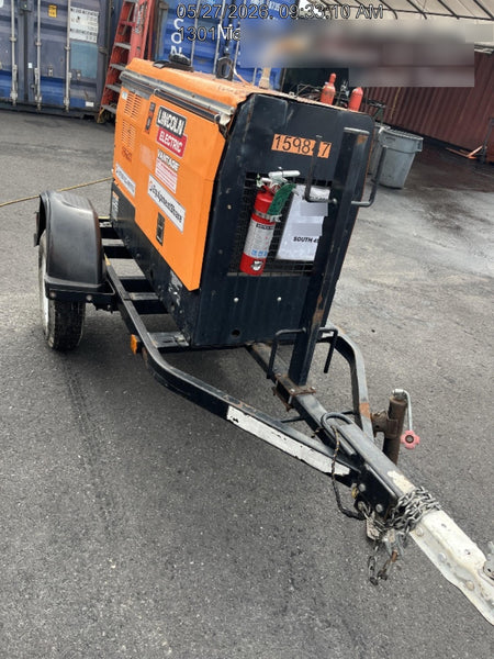 2021 Lincoln Electric Vantage 322 Vantage 322 Ready Pak 3 w/ Decals, ORANGE (includes trailer, cable rack, fender light kit) NO Telematics