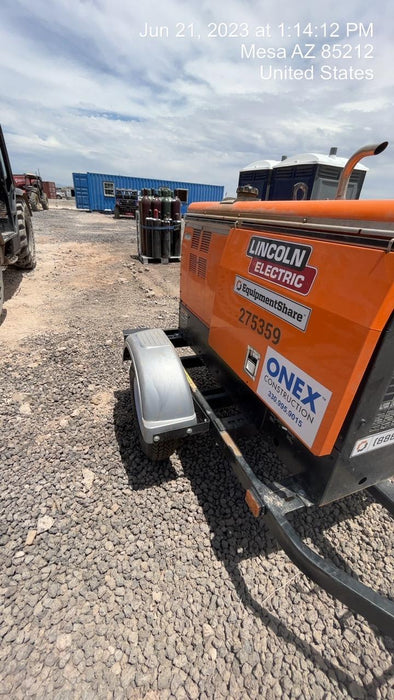 2022 Lincoln Electric LE400 Kubota V1505, Trlr, Cable Rack, Light Kit, ES Decals, T3