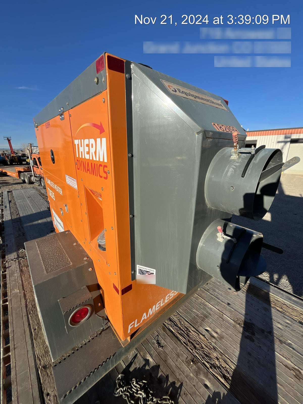 2021 THERM DYNAMICS TD625