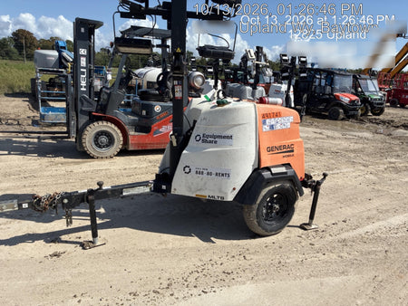 2025 Generac MLTS-4 Diesel, Mitsubishi L2E, 7.1 hp @1800 rpm, Flex Switch 120V Input, Powerzone Controller, (4) 320W LED Lights, 4kW Generator, 39.9 Gal Fuel Tank, 2" Ball, ES Decals