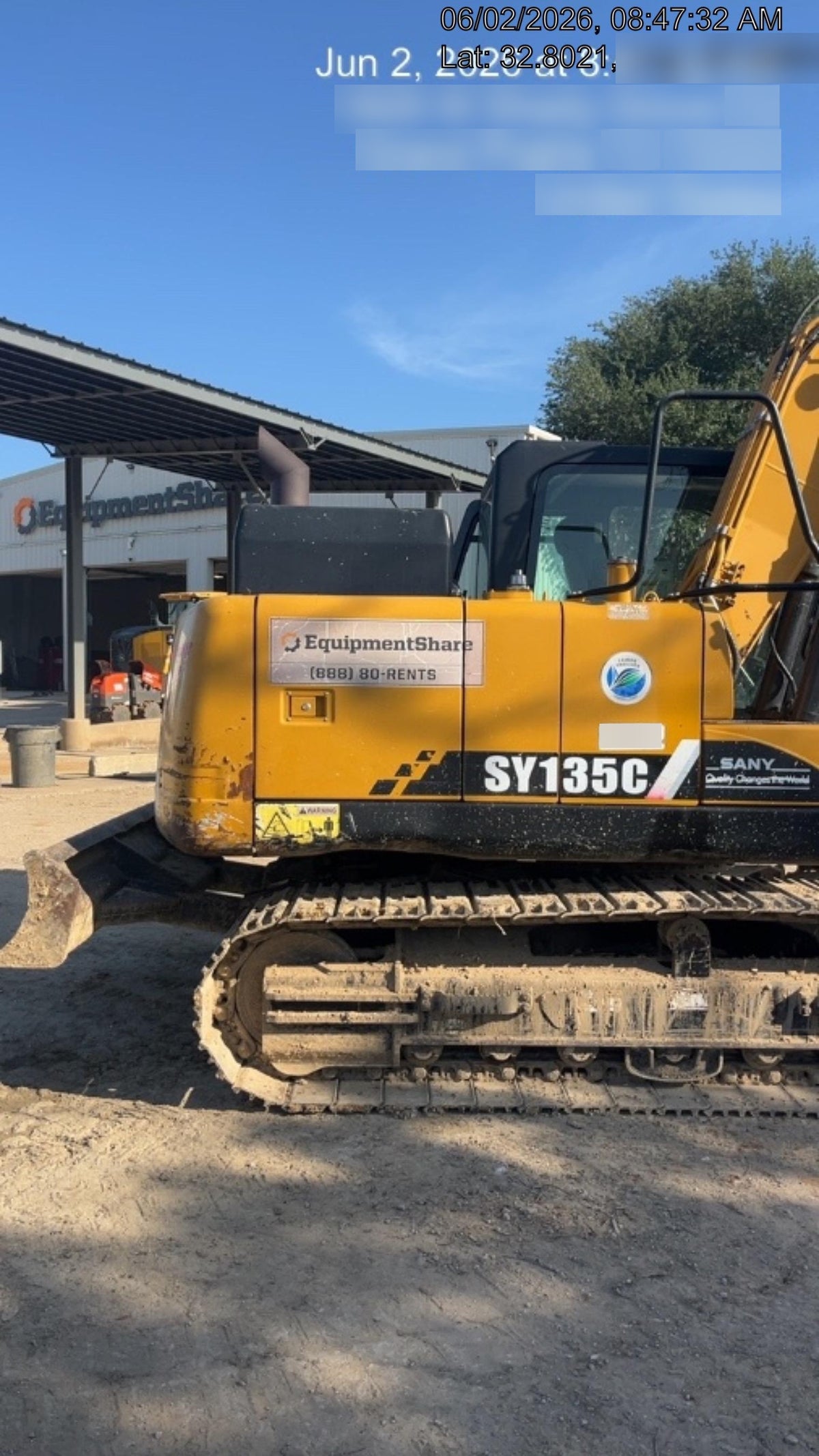 2019 SANY SY135C